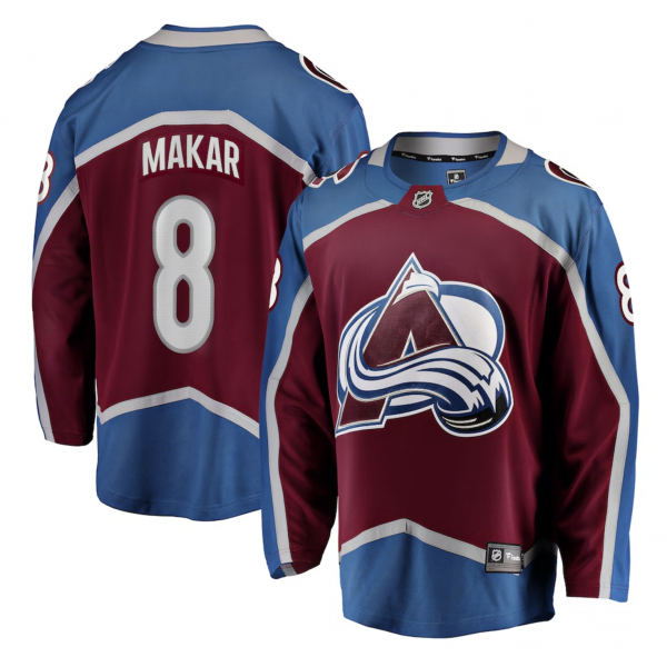 Cale Makar Colorado Avalanche Fanatics Home Breakaway Player Jersey - Maroon
