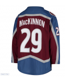 Youth Colorado Avalanche Nathan MacKinnon Burgundy Home Replica Player Jersey