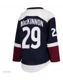 Youth Colorado Avalanche Nathan MacKinnon Navy Alternate Replica Player Jersey
