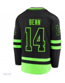 Men's Dallas Stars Jamie Benn Fanatics Black Alternate Premier Breakaway Player Jersey