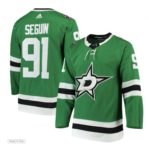 Men's Dallas Stars Tyler Seguin adidas Kelly Green Home Authentic Player Jersey