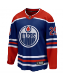 Men's Edmonton Oilers Leon Draisaitl Fanatics Royal Home Breakaway Jersey