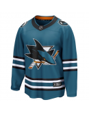 Men's San Jose Sharks Fanatics Teal Home Breakaway Jersey Men's San Jose Sharks Fanatics Teal Home Breakaway Jersey