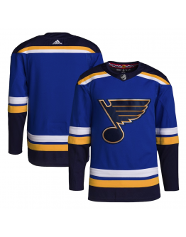 Men's St. Louis Blues adidas Royal Home Authentic Jersey