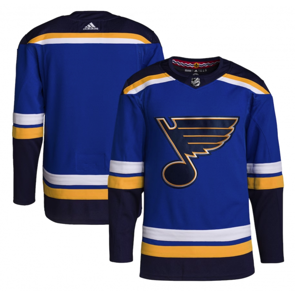 Men's St. Louis Blues adidas Royal Home Authentic Jersey Men's St. Louis Blues adidas Royal Home Authentic Jersey