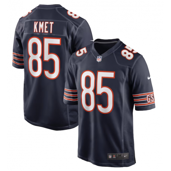 Men's Chicago Bears Cole Kmet Nike Navy Player Game Jersey Men's Chicago Bears Cole Kmet Nike Navy Player Game Jersey