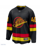 Men's Vancouver Canucks Elias Pettersson Fanatics Black Alternate - 2022/23 Premier Breakaway Player Jersey