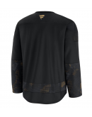 Men's Vegas Golden Knights Fanatics Black 2024 Military Appreciation Practice Jersey