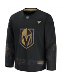 Men's Vegas Golden Knights Fanatics Black 2024 Military Appreciation Practice Jersey