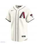 Men's Arizona Diamondbacks Ketel Marte Nike White Home Limited Player Jersey