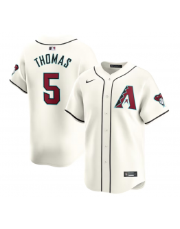 Men's Arizona Diamondbacks Alek Thomas Nike White Home Limited Player Jersey