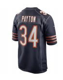 Men's Chicago Bears Walter Payton Nike Navy Game Retired Player Jersey