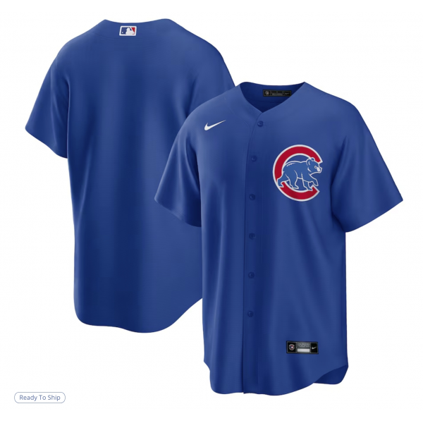 Men's Chicago Cubs Nike Royal Alternate Replica Team Jersey Men's Chicago Cubs Nike Royal Alternate Replica Team Jersey