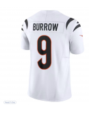 Men's Cincinnati Bengals Joe Burrow Nike White Limited Jersey