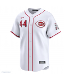 Men's Cincinnati Reds Elly De La Cruz Nike White Home Limited Player Jersey
