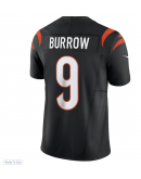 Men's Cincinnati Bengals Joe Burrow Nike Black Limited Jersey