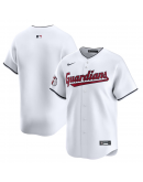 Men's Cleveland Guardians Nike White Home Limited Jersey Men's Cleveland Guardians Nike White Home Limited Jersey
