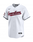 Men's Cleveland Guardians Nike White Home Limited Jersey Men's Cleveland Guardians Nike White Home Limited Jersey
