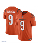 Men's Cincinnati Bengals Joe Burrow Nike Orange Limited Jersey