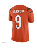 Men's Cincinnati Bengals Joe Burrow Nike Orange Limited Jersey