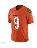 Men's Cincinnati Bengals Joe Burrow Nike Orange Limited Jersey