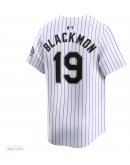 Men's Colorado Rockies Charlie Blackmon Nike White Home Limited Player Jersey