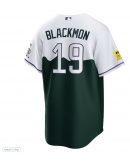 Men's Colorado Rockies Charlie Blackmon Nike Green City Connect Replica Player Jersey