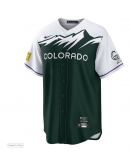 Men's Colorado Rockies Charlie Blackmon Nike Green City Connect Replica Player Jersey