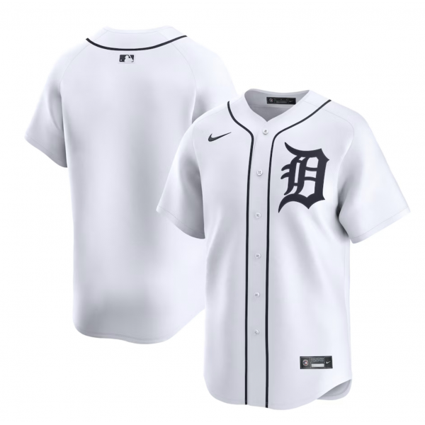 Youth Detroit Tigers Nike White Home Limited Jersey