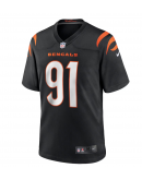 Men's Cincinnati Bengals Trey Hendrickson Nike Black Game Jersey