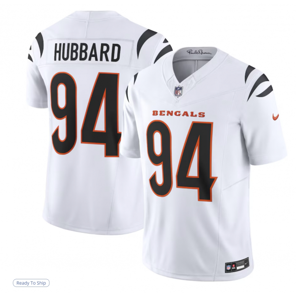 Men's Cincinnati Bengals Sam Hubbard Nike White Limited Jersey