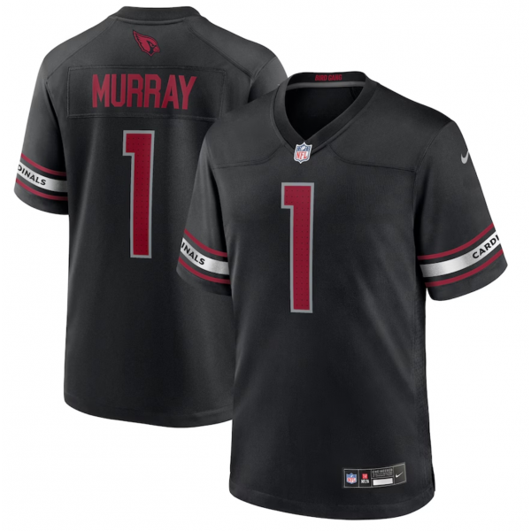 Men's Arizona Cardinals Kyler Murray Nike Black Game Jersey Men's Arizona Cardinals Kyler Murray Nike Black Game Jersey