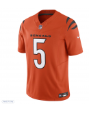 Men's Cincinnati Bengals Tee Higgins Nike Orange Limited Jersey