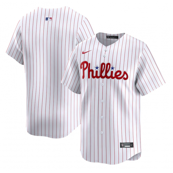 Men's Philadelphia Phillies Nike White Home Limited Jersey Men's Philadelphia Phillies Nike White Home Limited Jersey