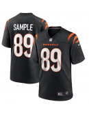 Men's Cincinnati Bengals Drew Sample Nike Black Game Jersey Men's Cincinnati Bengals Drew Sample Nike Black Game Jersey