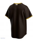 Men's San Diego Padres Nike Brown Road Replica Team Jersey