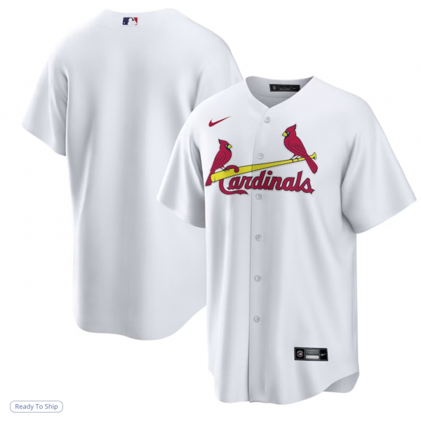 Men's St. Louis Cardinals Nike White Home Replica Team Jersey