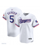 Youth Texas Rangers Corey Seager Nike White Home Limited Jersey