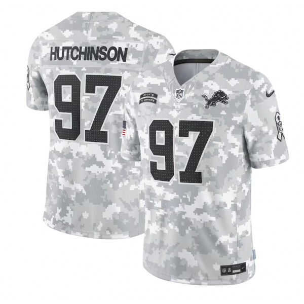 Men's Detroit Lions Aidan Hutchinson Nike Arctic Camo 2024 Salute to Service Limited Jersey Men's Detroit Lions Aidan Hutchinson Nike Arctic Camo 2024 Salute to Service Limited Jersey