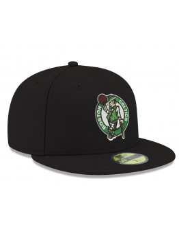 Men's Boston Celtics New Era Black Official Team Color 59FIFTY Fitted Hat