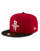 Men's Houston Rockets New Era Red/Black Official Team Color 2Tone 59FIFTY Fitted Hat