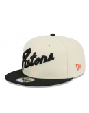 Men's Detroit Pistons New Era Tan 2024/25 City Edition 9FIFTY Snapback Hat